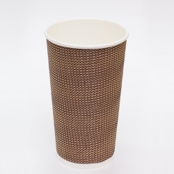 Стакан 500мл бум 1сл EcoCups крафт 50шт.1000 шт